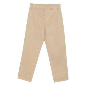 CELLAR DOOR Men's Classic Cotton Twill Trousers Men NUDE & NEUTRALS Pants